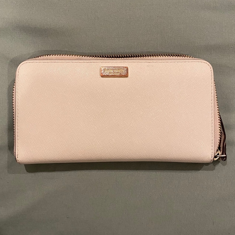 Nude Kate Spade Wallet